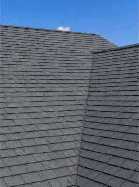 Shingle roof washed in Baraboo, Wisconsin